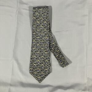 Vintage St. Louis Rams Tie Mens Blue Gold NFL Football Ralph Marlin Silk 2000s‎